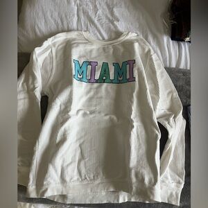 Miami University sweatshirt